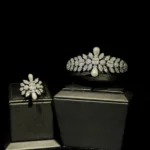 Rana white full set zircon Rhodium plated high quality - Image 4
