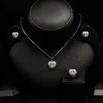 Shamma white set zircon Rhodium plated high quality - Image 2