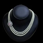 ⁦جيهان طقم زركون مطلي بالروديوم عالي الجودة⁩ - الصورة ⁦3⁩